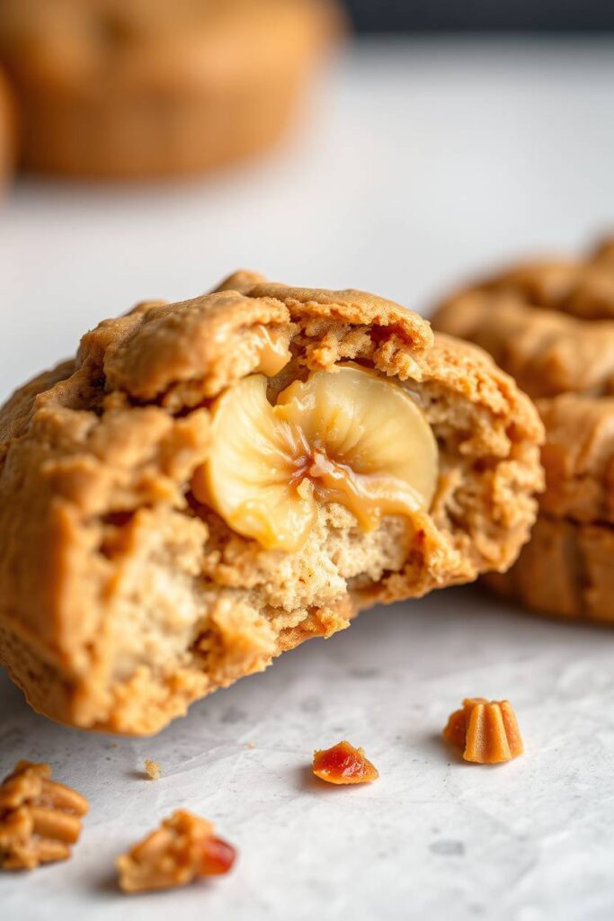 Peanut Butter Banana Protein Biscuits