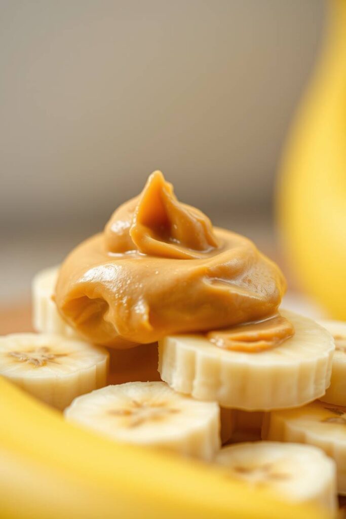 Peanut Butter on Banana Slices