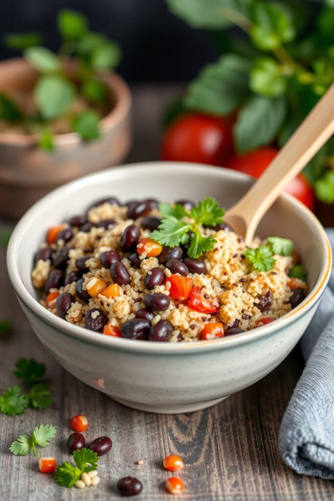 Quinoa and Black Bean Bowl