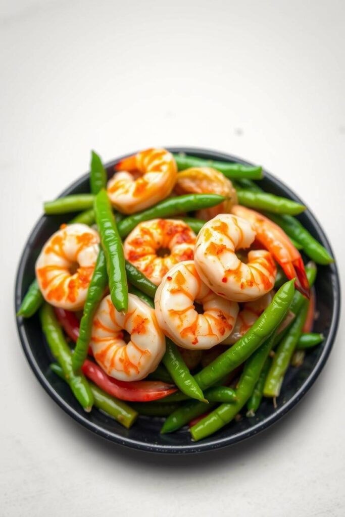 Shrimp and Edamame Stir-Fry
