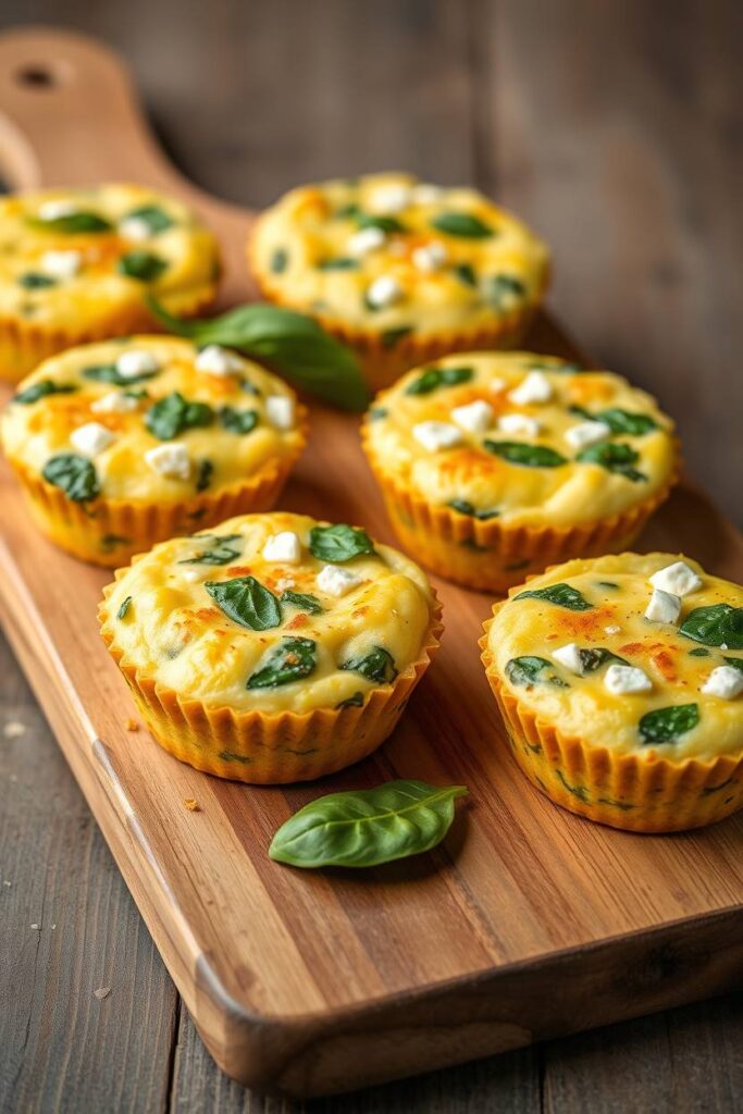 Spinach and Feta Egg Muffins