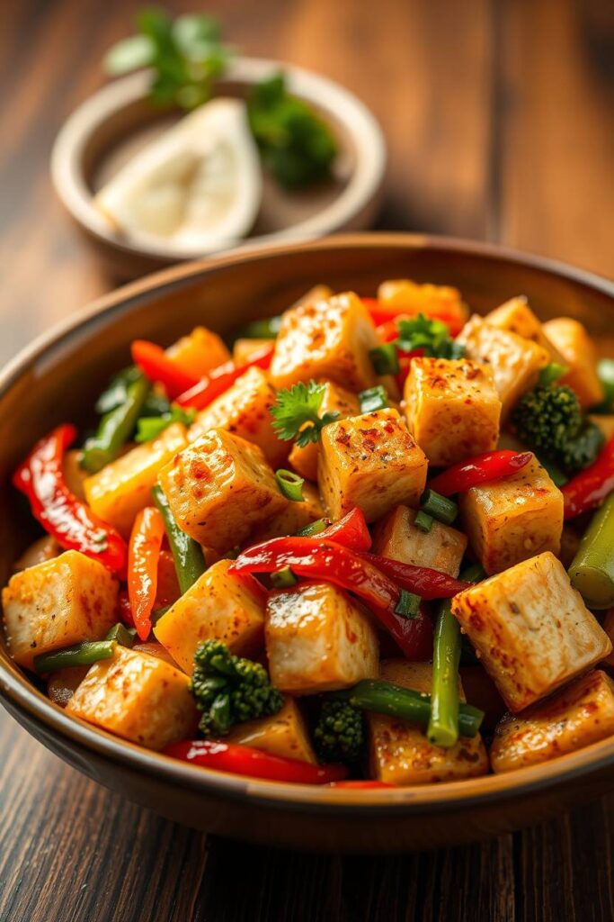 Tofu and Veggie Stir Fry