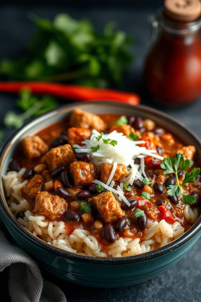 Turkey and Black Bean Chili