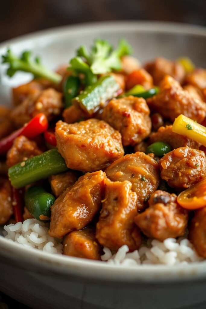 Vegan Seitan Stir-Fry