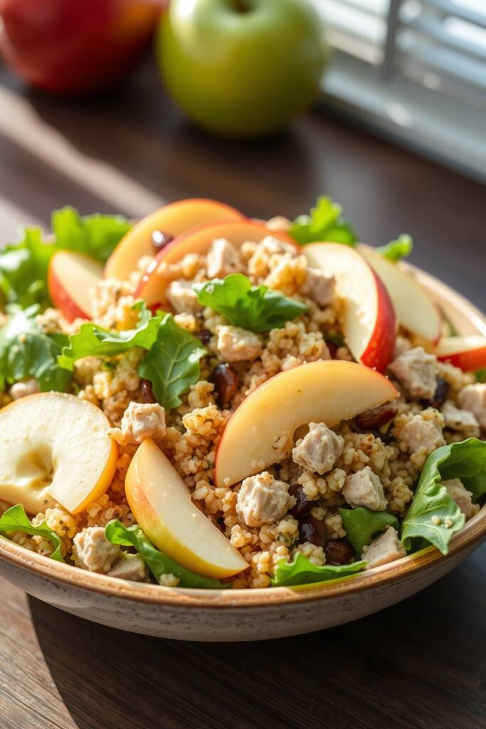 Apple, Quinoa & Turkey Salad