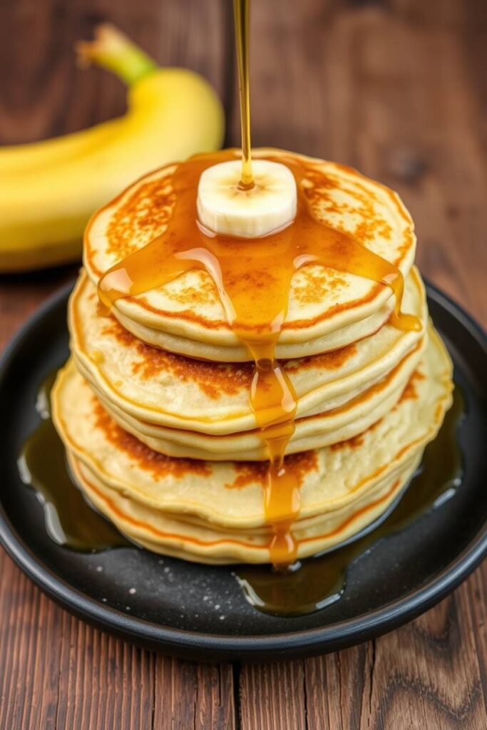 Banana Egg Protein Pancakes