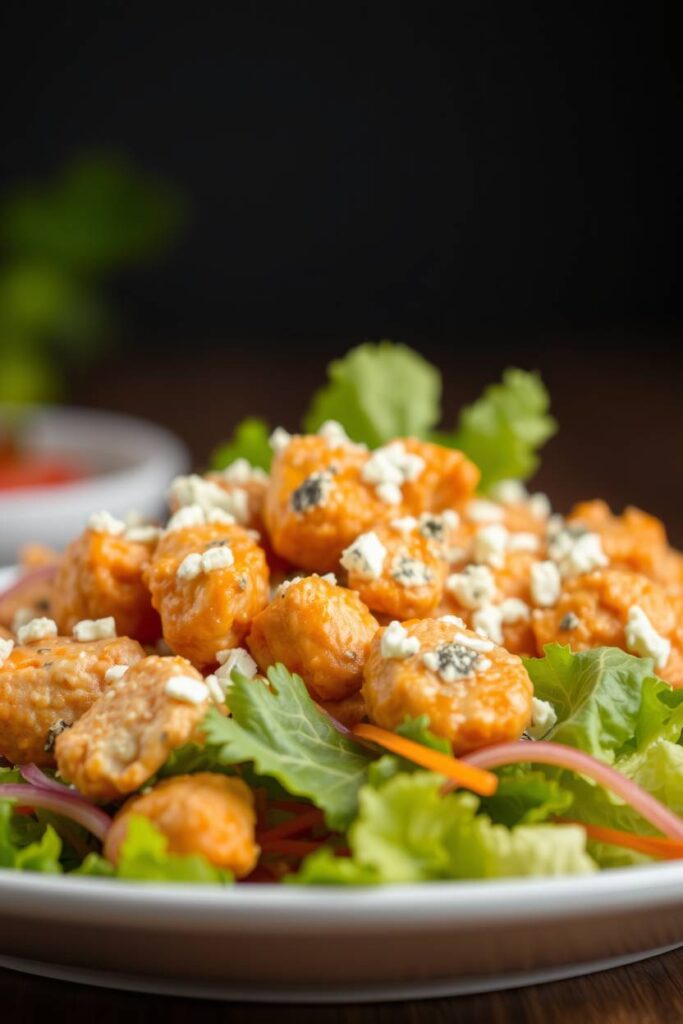 Buffalo Chicken Salad with Blue Cheese