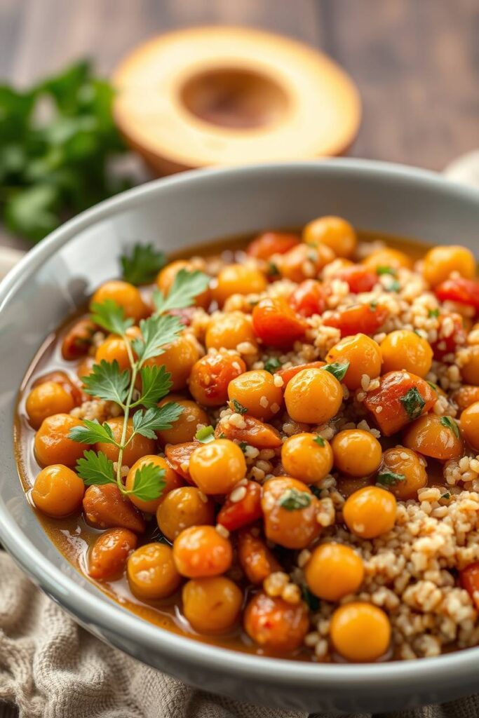 Chickpea and Quinoa Stew