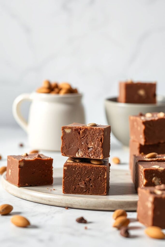 Chocolate Almond Protein Fudge