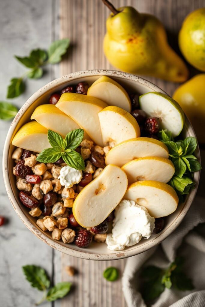 Cottage Cheese & Pear Power Bowl