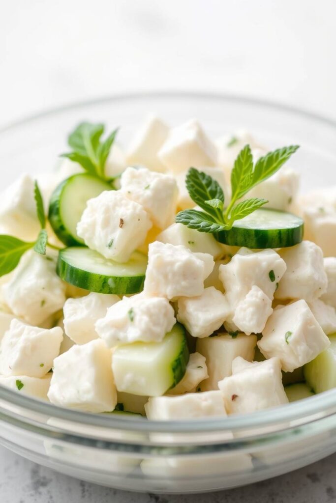 Cottage Cheese and Cucumber Salad