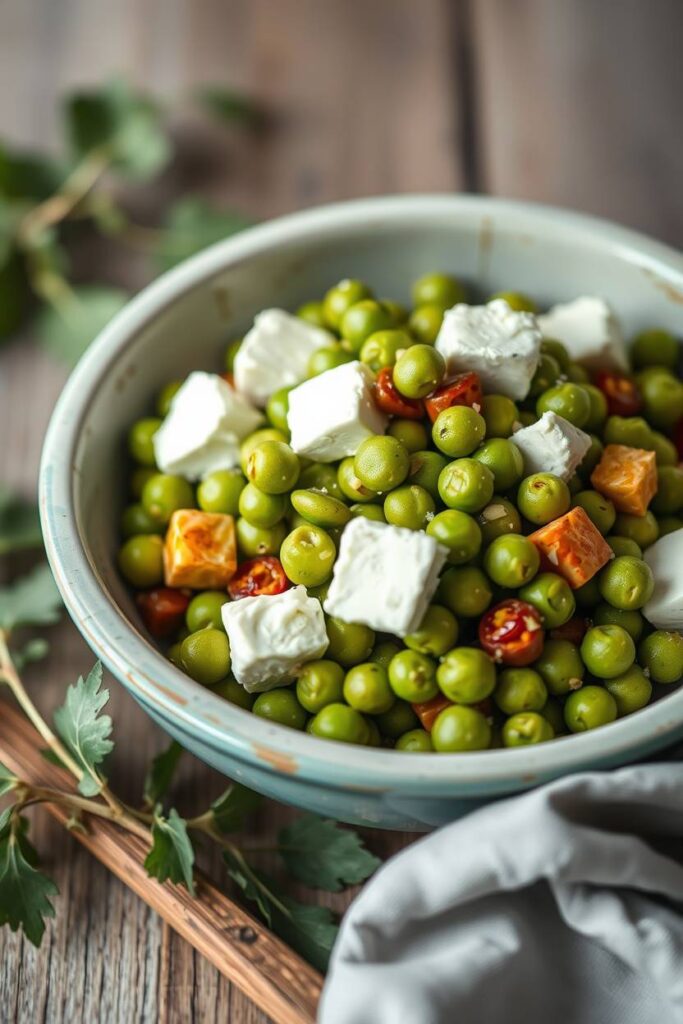 Cottage Cheese and Edamame Garden Salad