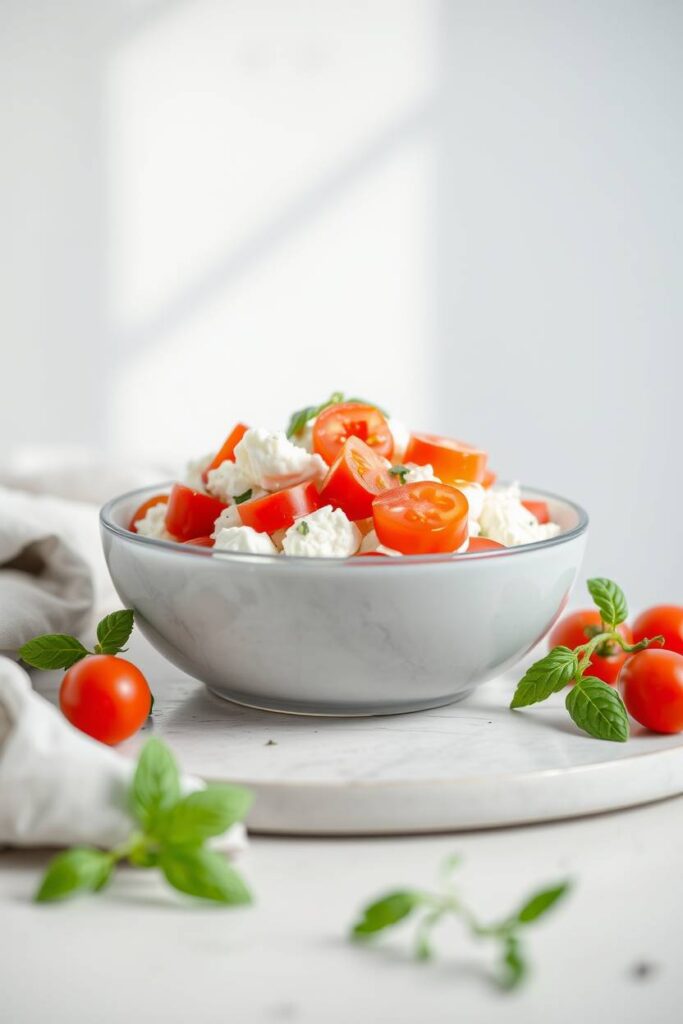 Cottage Cheese and Tomato Salad