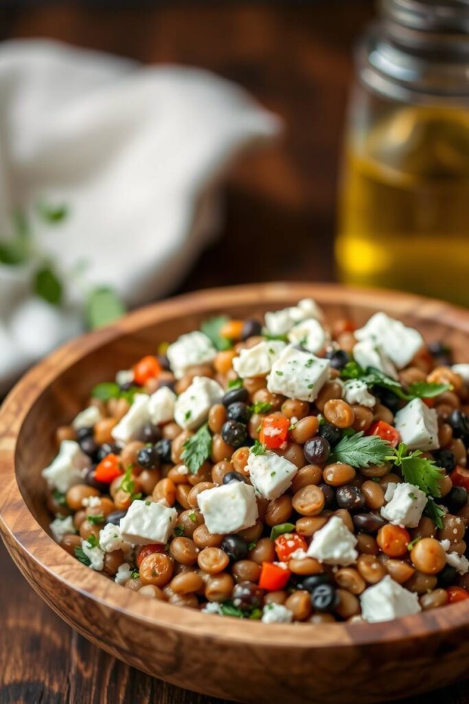 Greek Lentil and Feta Salad