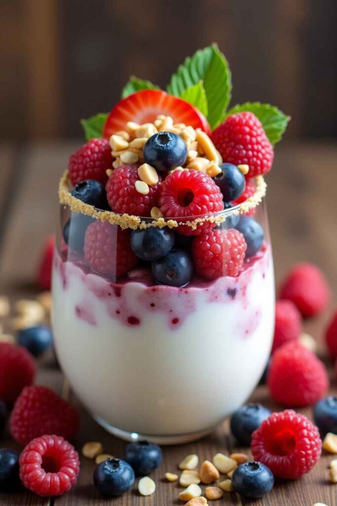 Greek Yogurt Parfait with Nuts