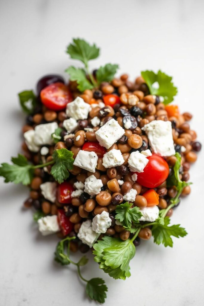Lentil Feta Salad