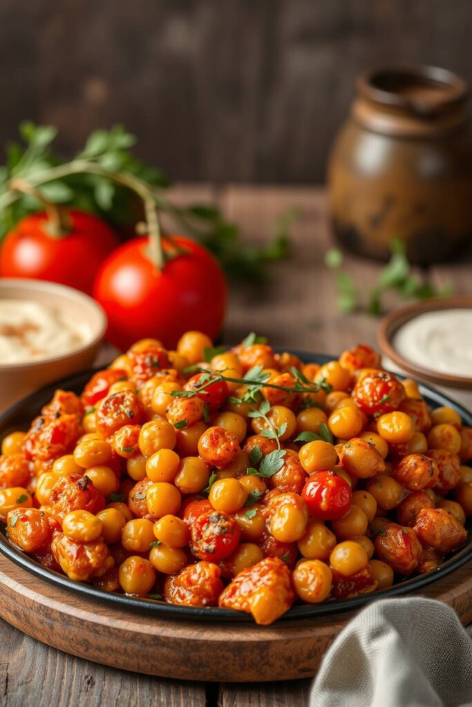 Mediterranean Chickpea Casserole