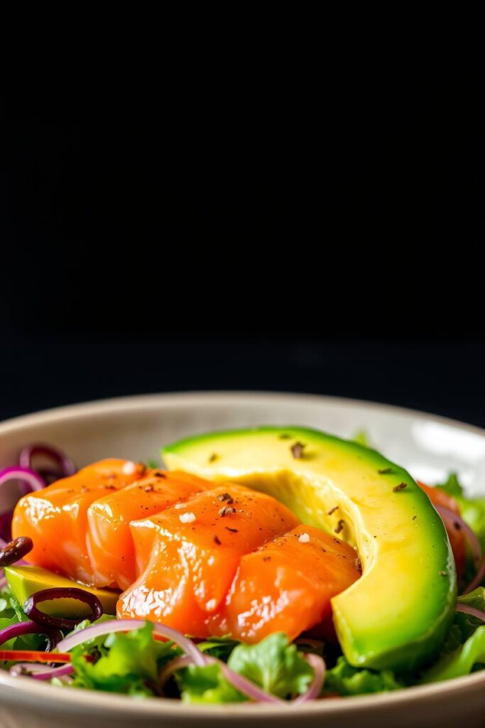 Salmon and Avocado Bowl