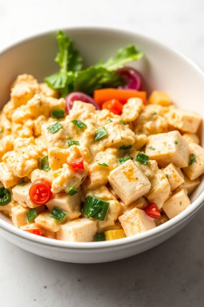 Scrambled Tofu with Vegetables
