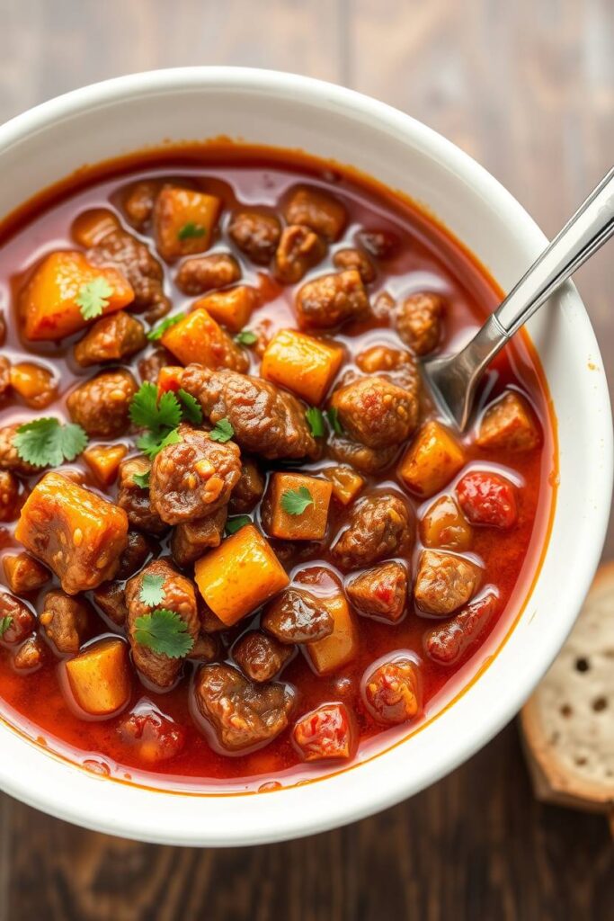 Slow-Cooked Beef Chili