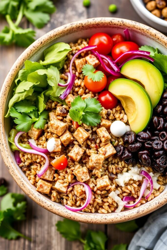 Tempeh Quinoa Power Bowl