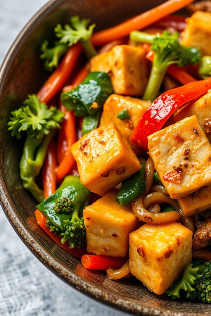 Tofu and Vegetable Stir-Fry