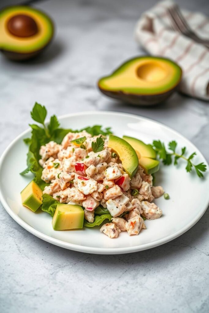 Tuna and Avocado Egg Salad