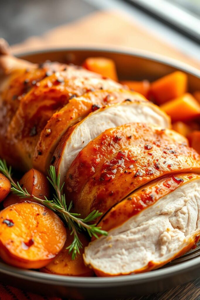 Turkey and Sweet Potato Skillet