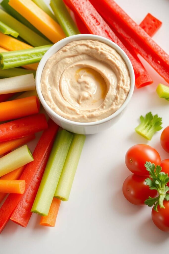 Veggie Sticks with Hummus