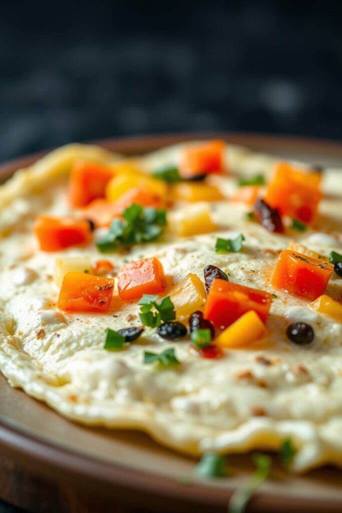 Egg White Omelet with Veggies