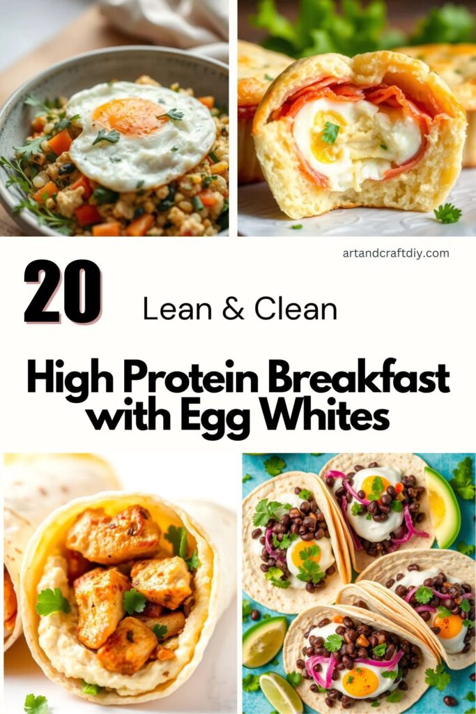 High Protein Breakfast with Egg Whites