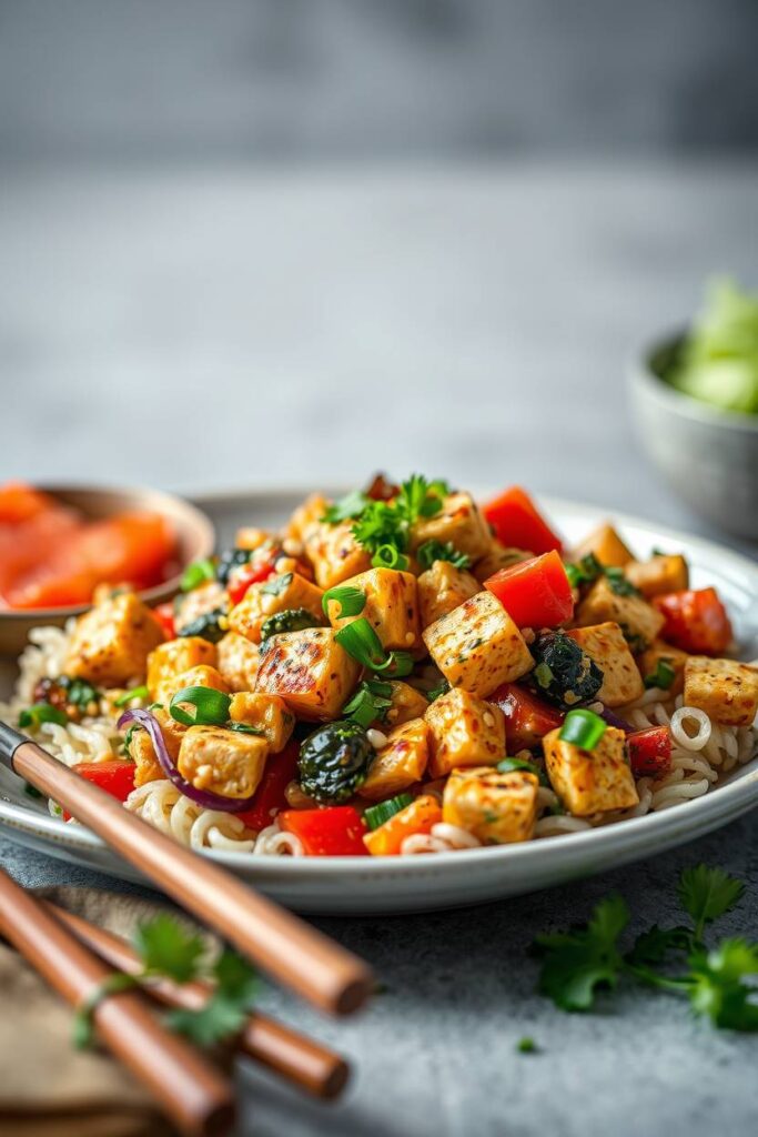 Tofu Veggie Scramble