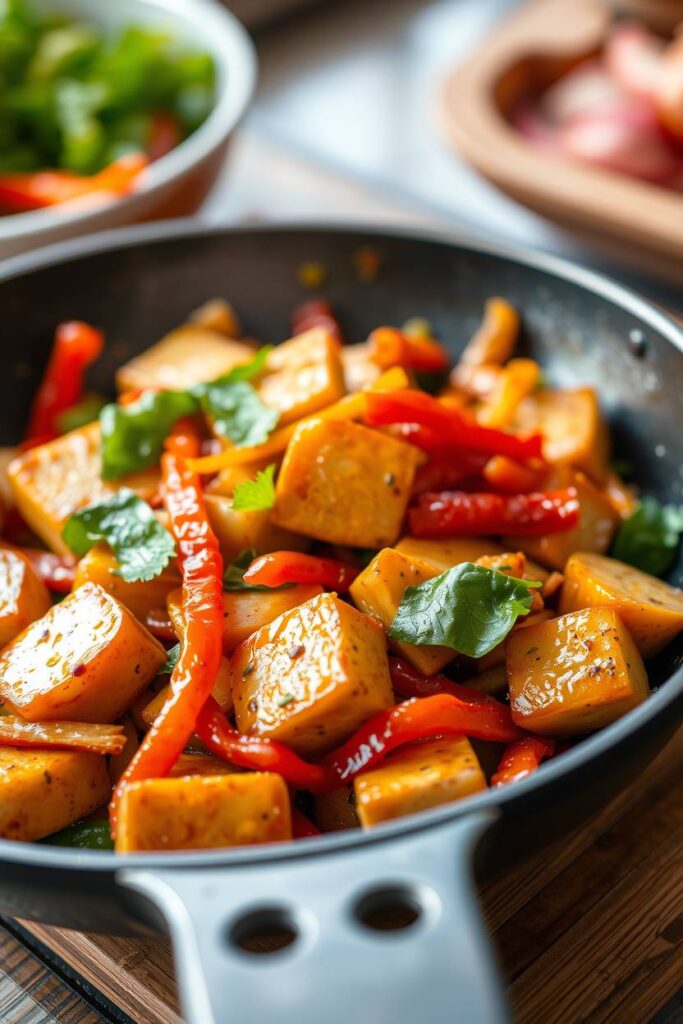 Tofu Veggie Stir-Fry