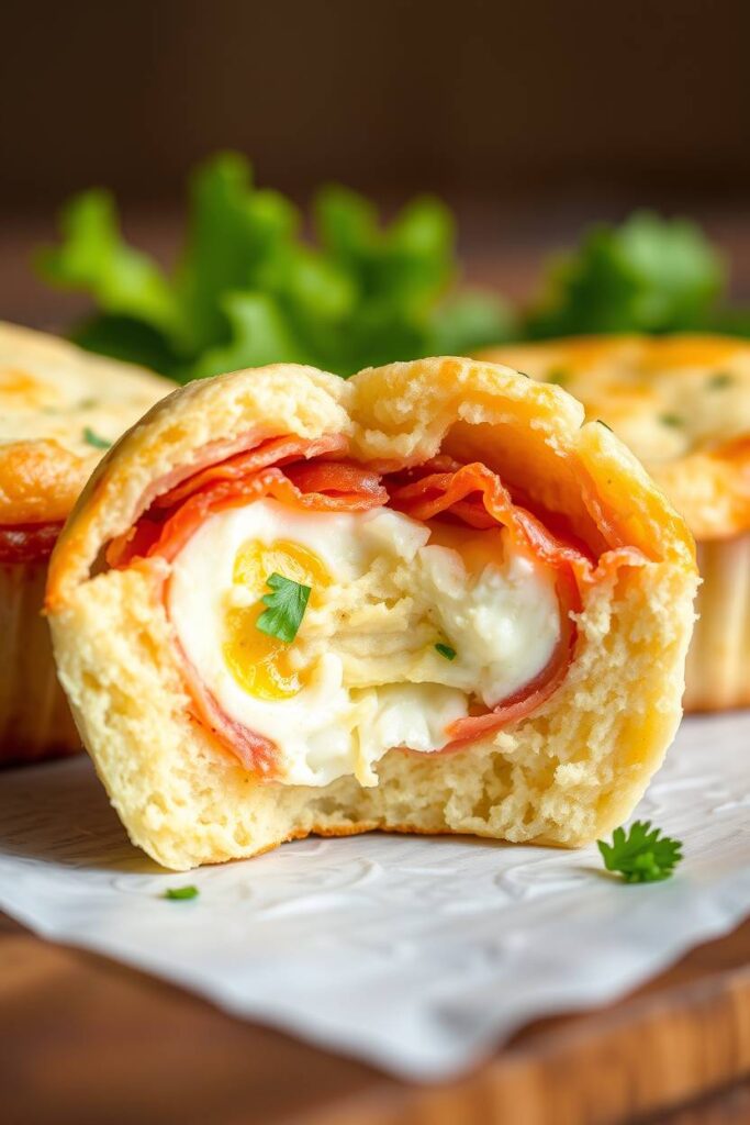 Turkey Bacon Egg White Muffins