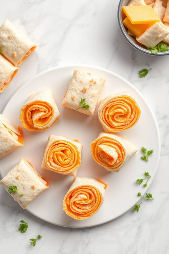 Turkey and Cheese Roll-Ups
